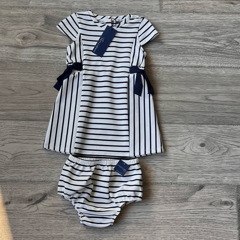 NWT Habitual Girl Nautical 2-Piece Ensemble